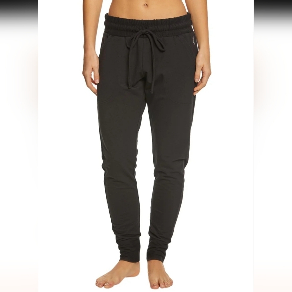 Free People Movement Sunny Skinny Sweat Pants In Black Size Small